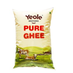 White Ghee 1 Ltr Poly Pack